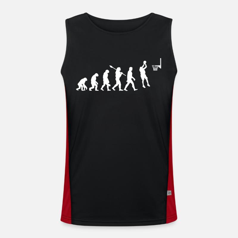 Basket évolution Débardeur respirant contrasté Homme 