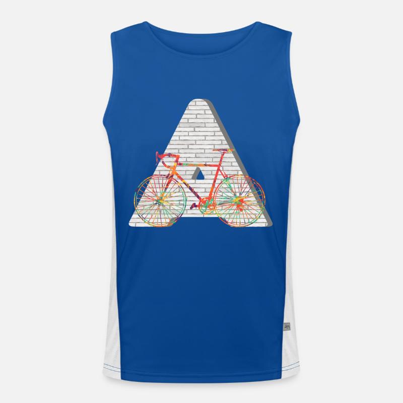 vélo e 249 a Débardeur respirant contrasté Homme 