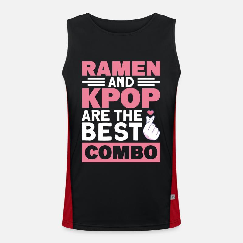 Kpop Music Kpop Fan Kpop Merch Gift Men's Functional Contrast Tank Top 