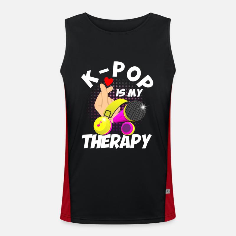 K-Pop Fan K-Pop Marchandise K-Pop Cadeau K-Pop Débardeur respirant contrasté Homme 