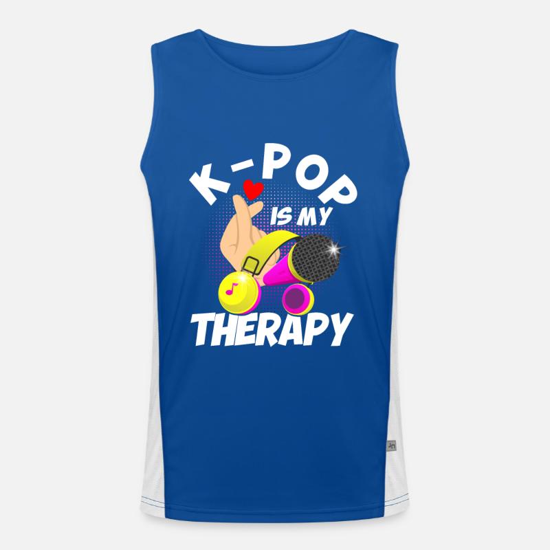 K-Pop Fan K-Pop Merchandise K-Pop Gift Men's Functional Contrast Tank Top 