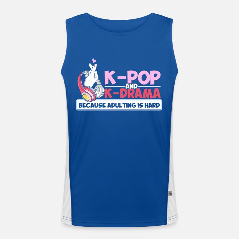 K-Pop K-Pop Merchandise K-Pop Fan Geschenk Funktionelles Kontrast-Tank Top für Männer 