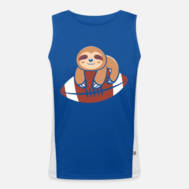 Lazy Men's Functional Contrast Tank Top 