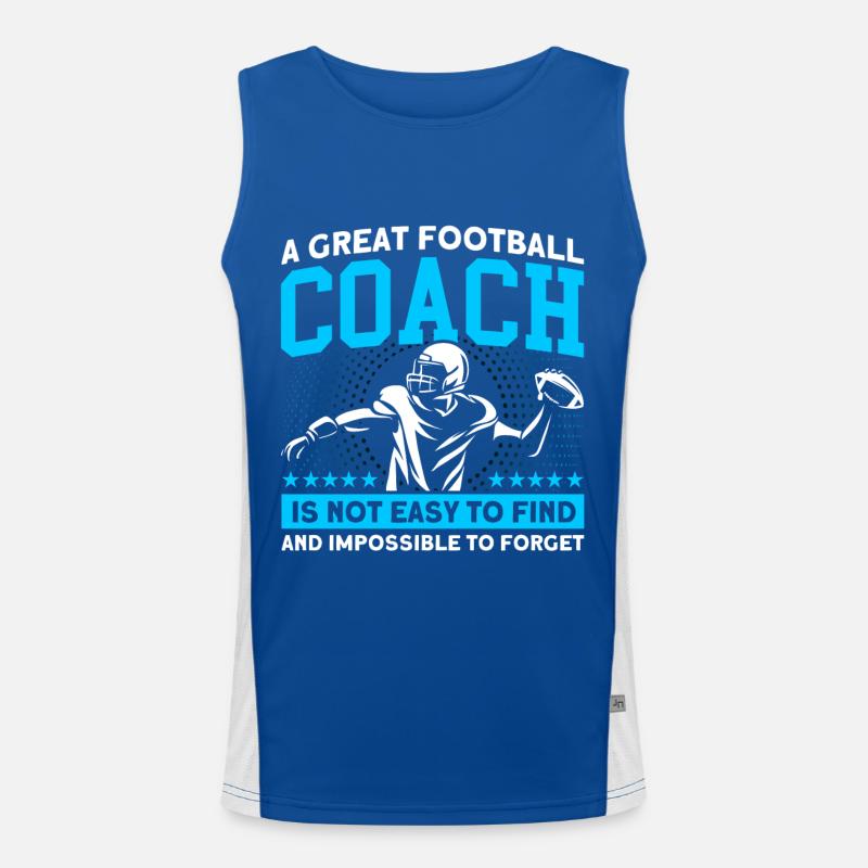 Not easy to find Impossible to forget Men's Functional Contrast Tank Top 