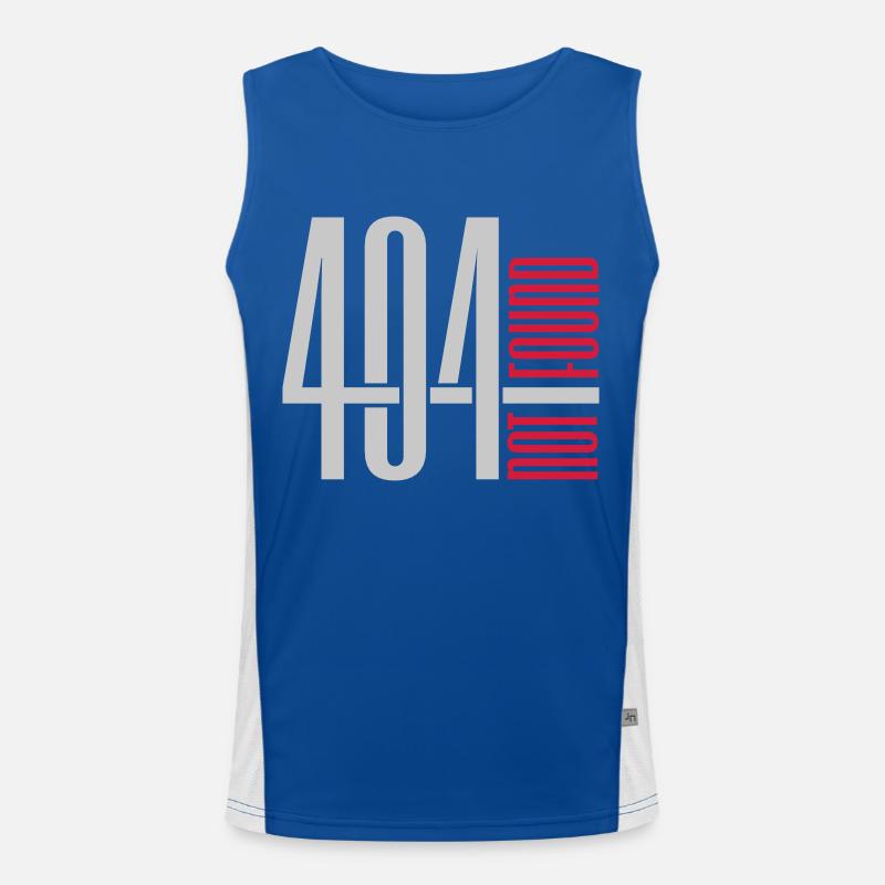 404 not found Error Funktionelles Kontrast-Tank Top für Männer 