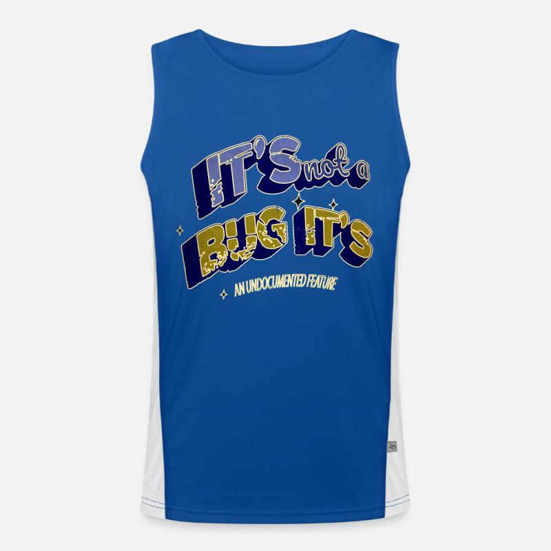 profession c plus plus computer funny quote bday Funktionelles Kontrast-Tank Top für Männer 