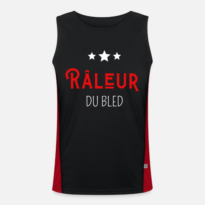 Râleur du bled Débardeur respirant contrasté Homme 