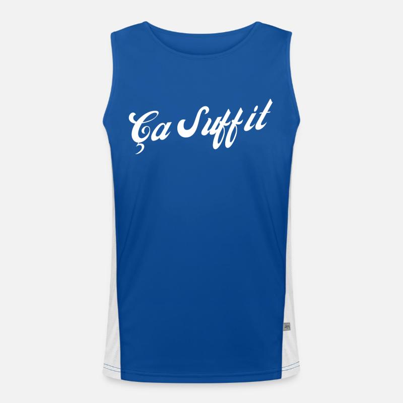 Ça suffit idée cadeau Débardeur respirant contrasté Homme 