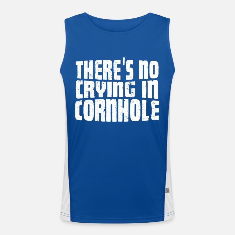 I Make Pour Decisions Funny Wine Drinking Men's Functional Contrast Tank Top 