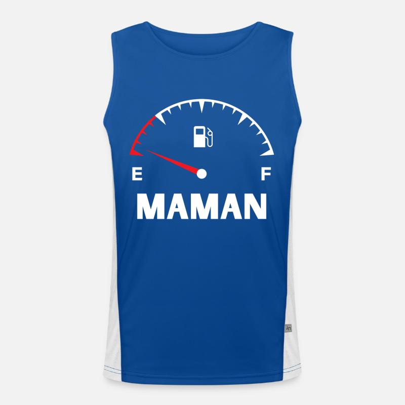 Mom daddy baby assorted Men's Functional Contrast Tank Top 