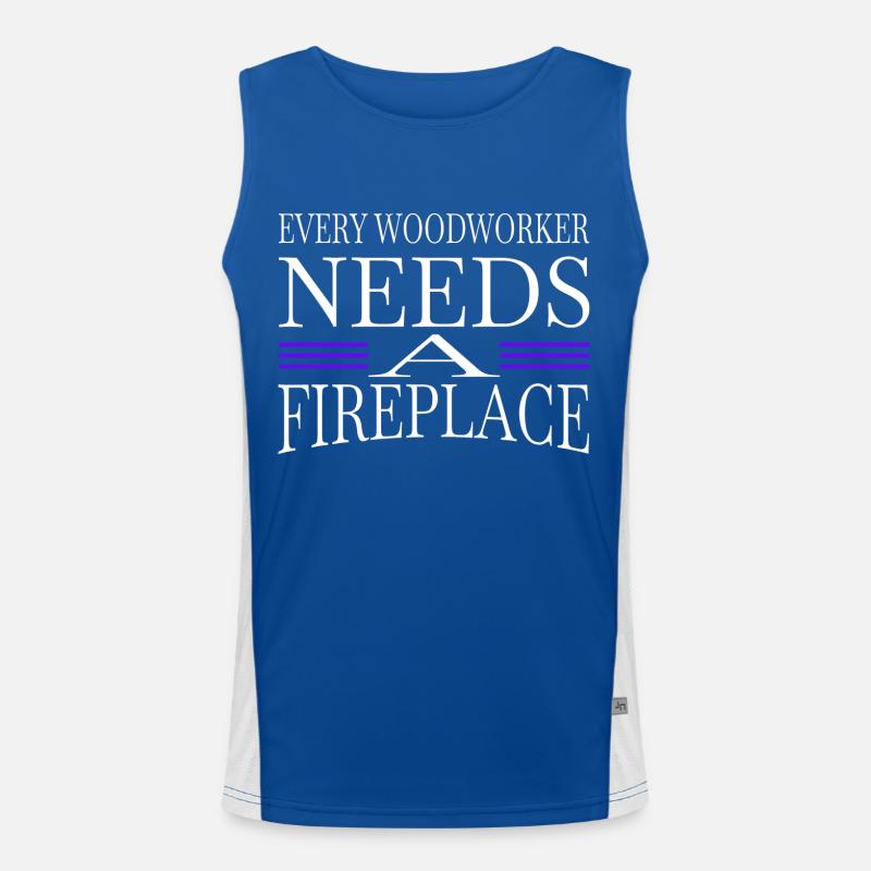 Gift Arborists Tools Carpenter Tshirts Funny Quote Men's Functional Contrast Tank Top 