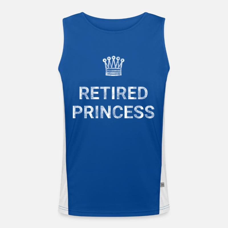 Retired Princess Men's Functional Contrast Tank Top 