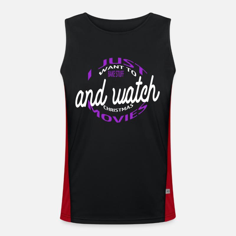 confectioner beard gang bakery quote couples Funktionelles Kontrast-Tank Top für Männer 