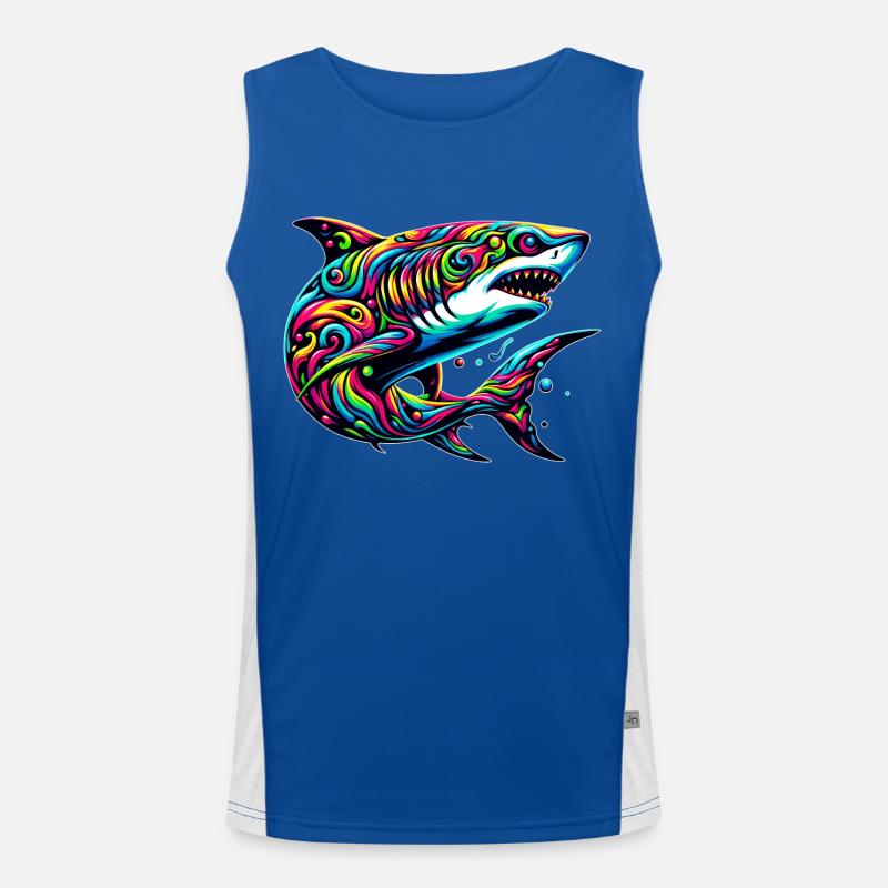 Shark Men's Functional Contrast Tank Top 