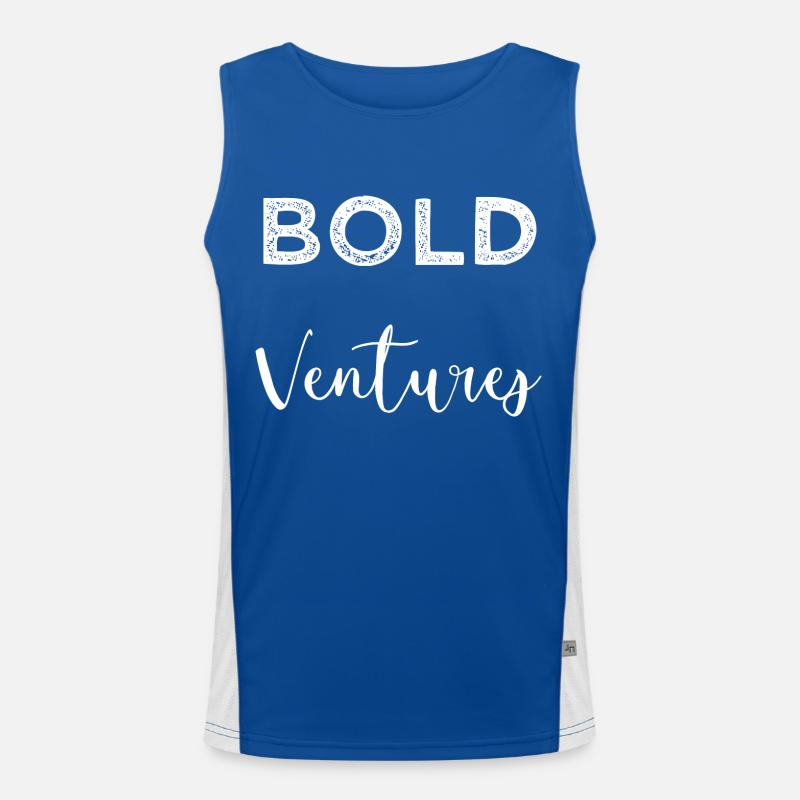 startup community statement birthday present Funktionelles Kontrast-Tank Top für Männer 