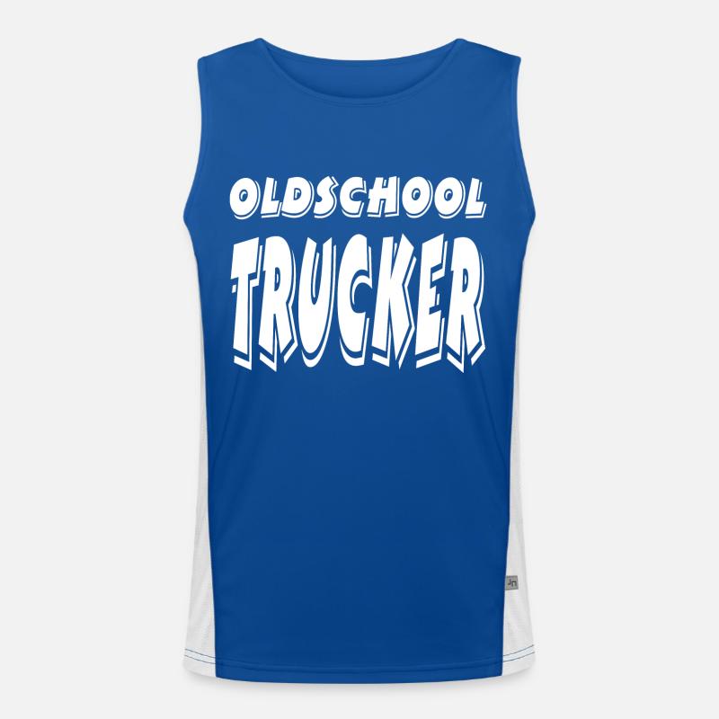 Trucker Men's Functional Contrast Tank Top 