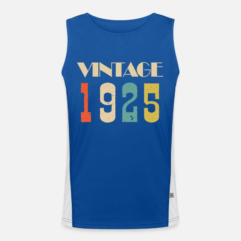 2022 Vintage Édition limitée Cadeau Débardeur respirant contrasté Homme 