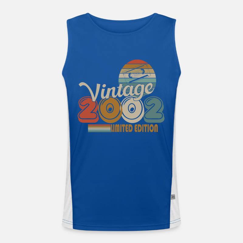 2002 Funktionelles Kontrast-Tank Top für Männer 