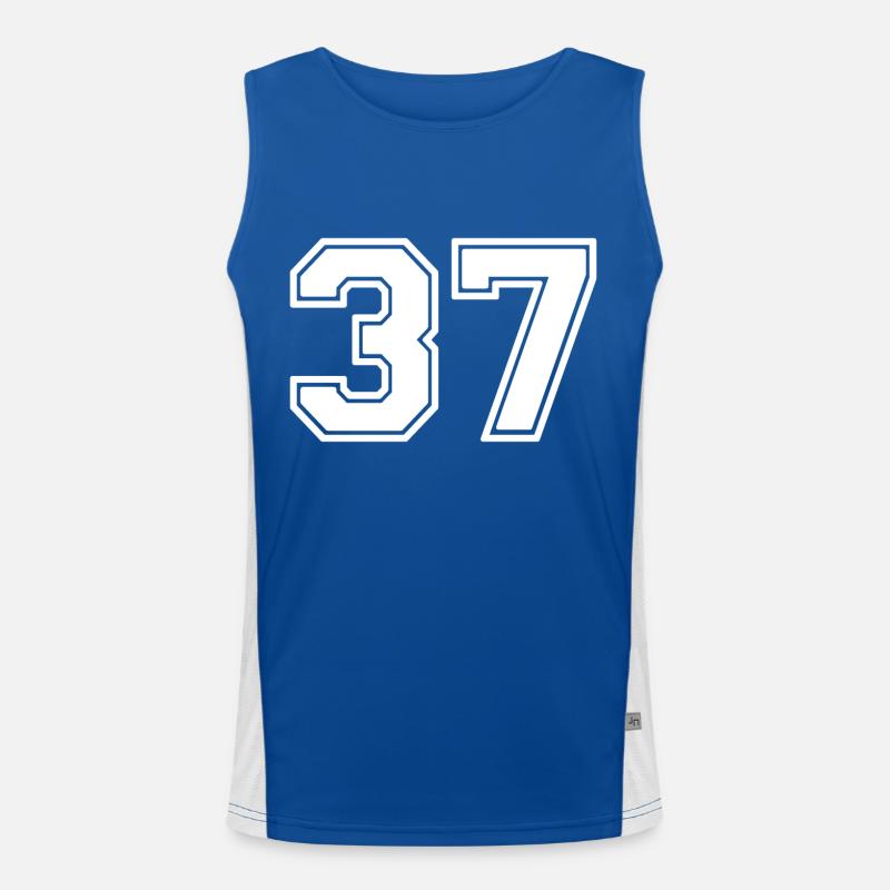 37 Men's Functional Contrast Tank Top 