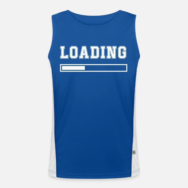 loading Funktionelles Kontrast-Tank Top für Männer 
