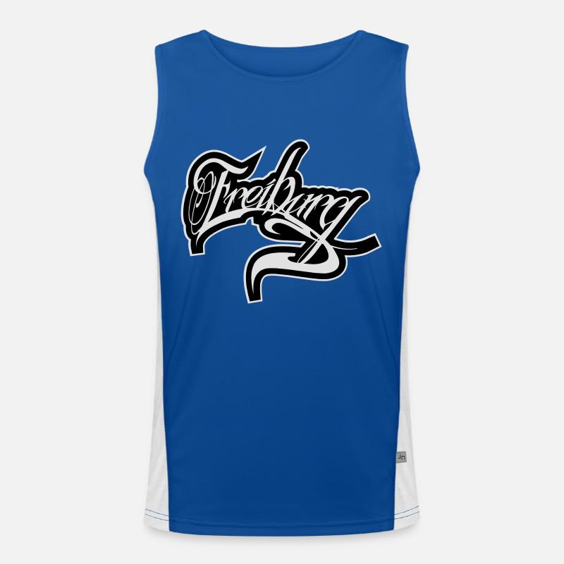 freiburg Men's Functional Contrast Tank Top 