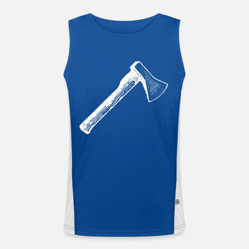 Axt Funktionelles Kontrast-Tank Top für Männer 