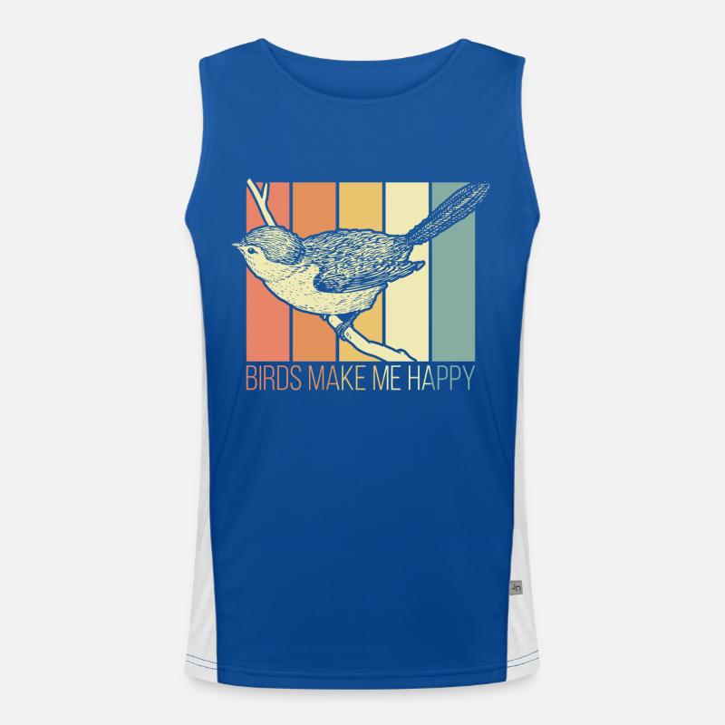 bird Men's Functional Contrast Tank Top 
