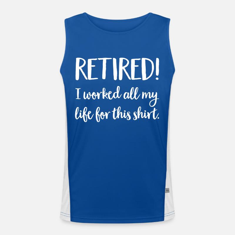 pension Men's Functional Contrast Tank Top 