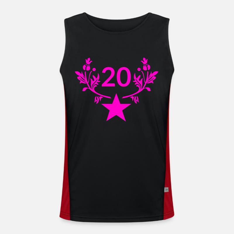 Birthday Men's Functional Contrast Tank Top 