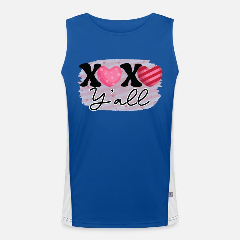 XOXO Love Men's Functional Contrast Tank Top 