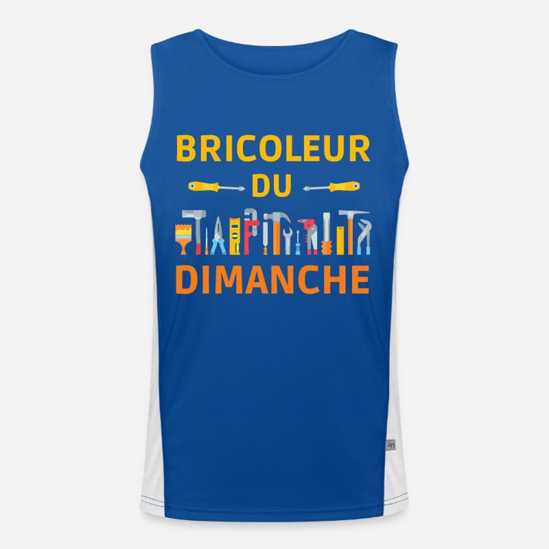 BRICOLEUR DU DIMANCHE Débardeur respirant contrasté Homme 