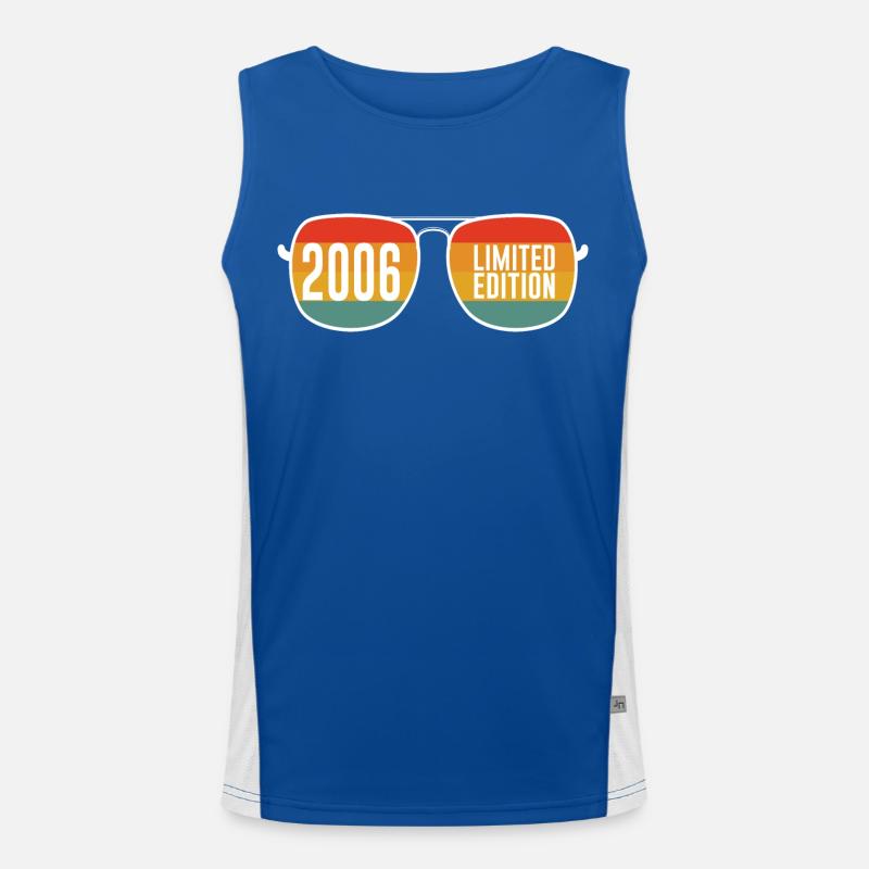16th Birthday Gift 2006 Men's Functional Contrast Tank Top 