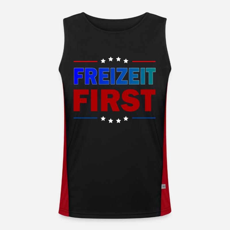 Activity First Men's Functional Contrast Tank Top 