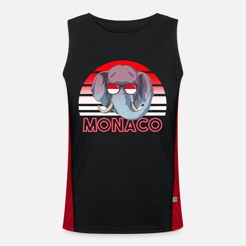 Monaco Men's Functional Contrast Tank Top 