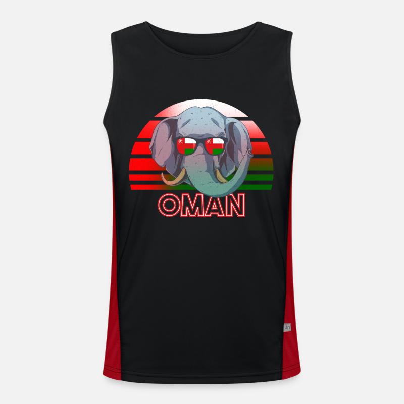 Oman Débardeur respirant contrasté Homme 