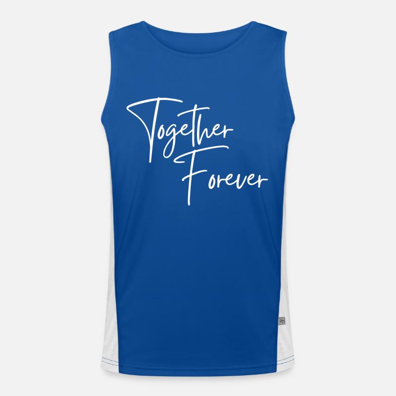 Ensemble pour toujours Débardeur respirant contrasté Homme 