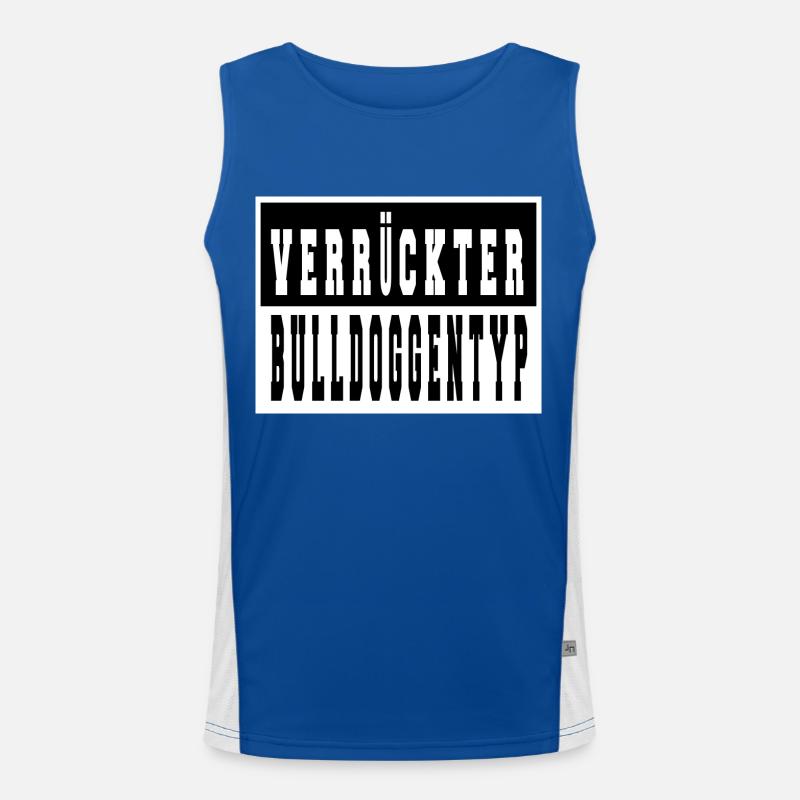geschenk geburtstag hunderasse hundefreund welpe Funktionelles Kontrast-Tank Top für Männer 