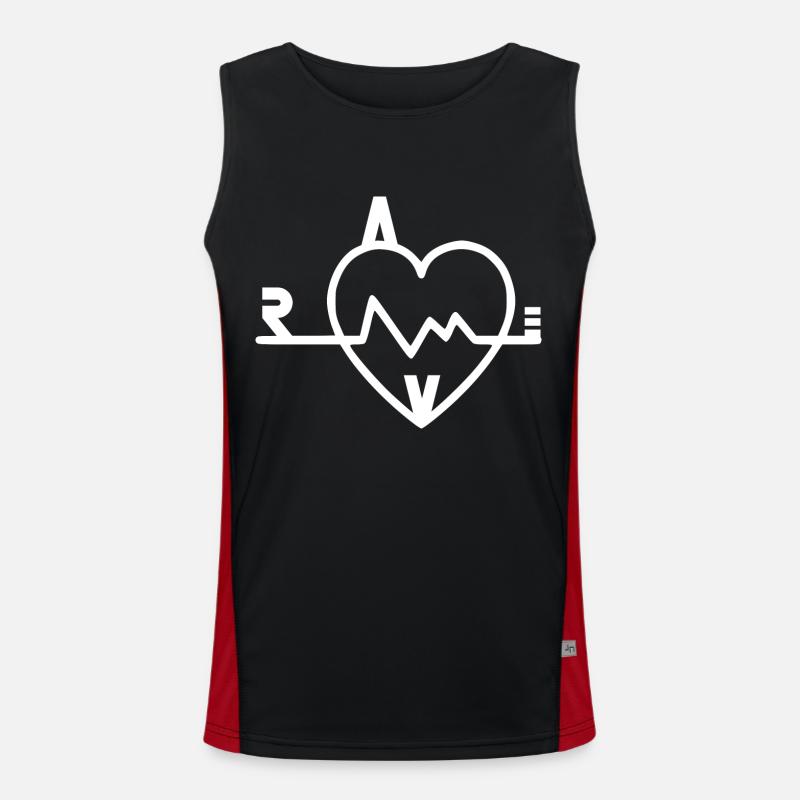 Rave Men's Functional Contrast Tank Top 
