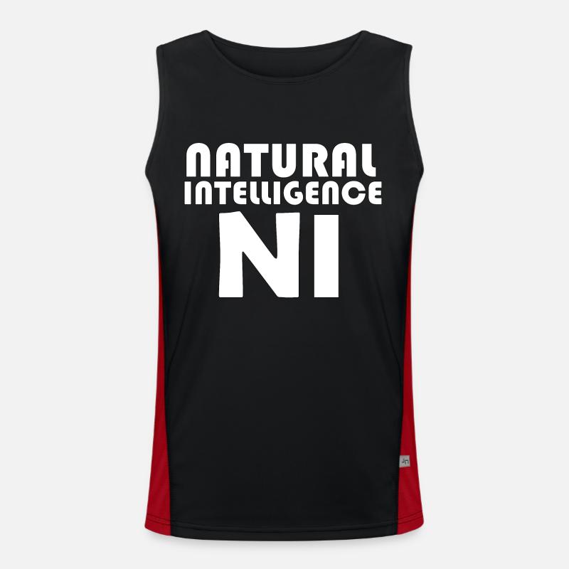 Natural Intelligence Débardeur respirant contrasté Homme 