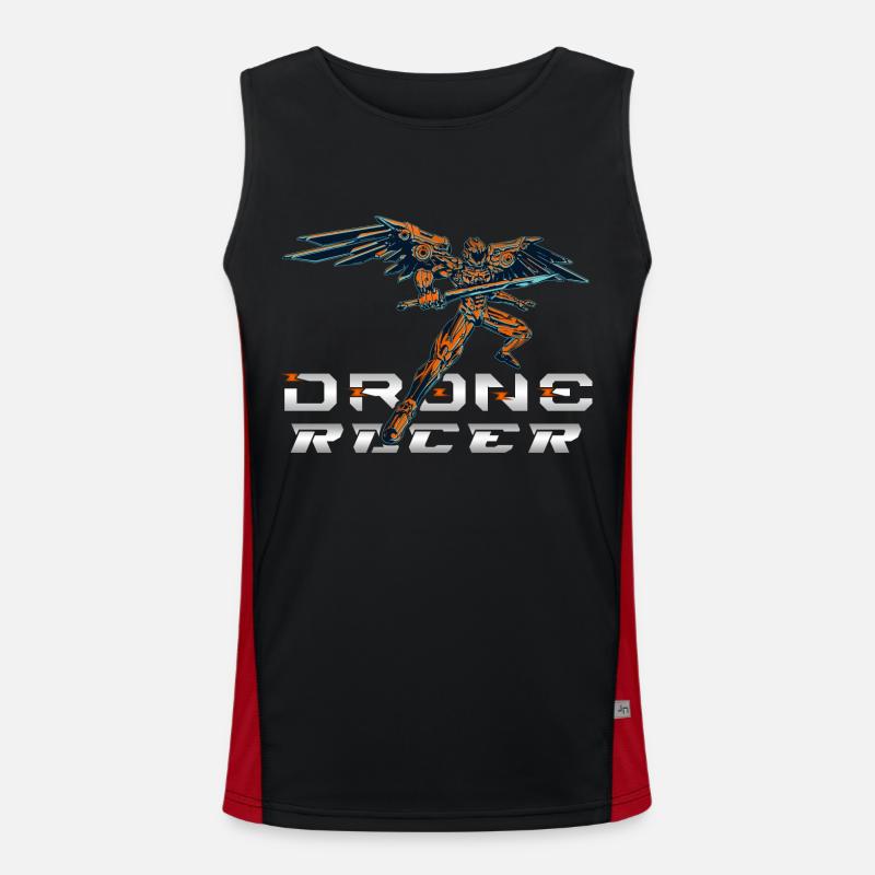 Drone Drones Drone Flight Drone Pilot Débardeur respirant contrasté Homme 