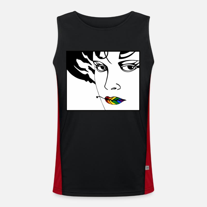 Volcano 15a Men's Functional Contrast Tank Top 