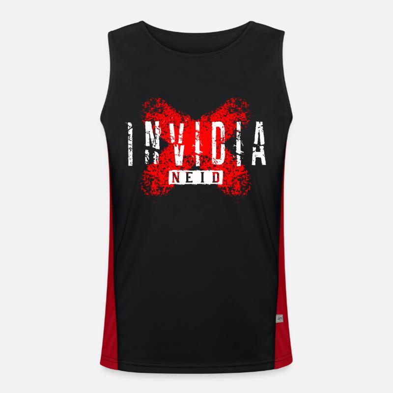 Invidia - The Envy Men's Functional Contrast Tank Top 