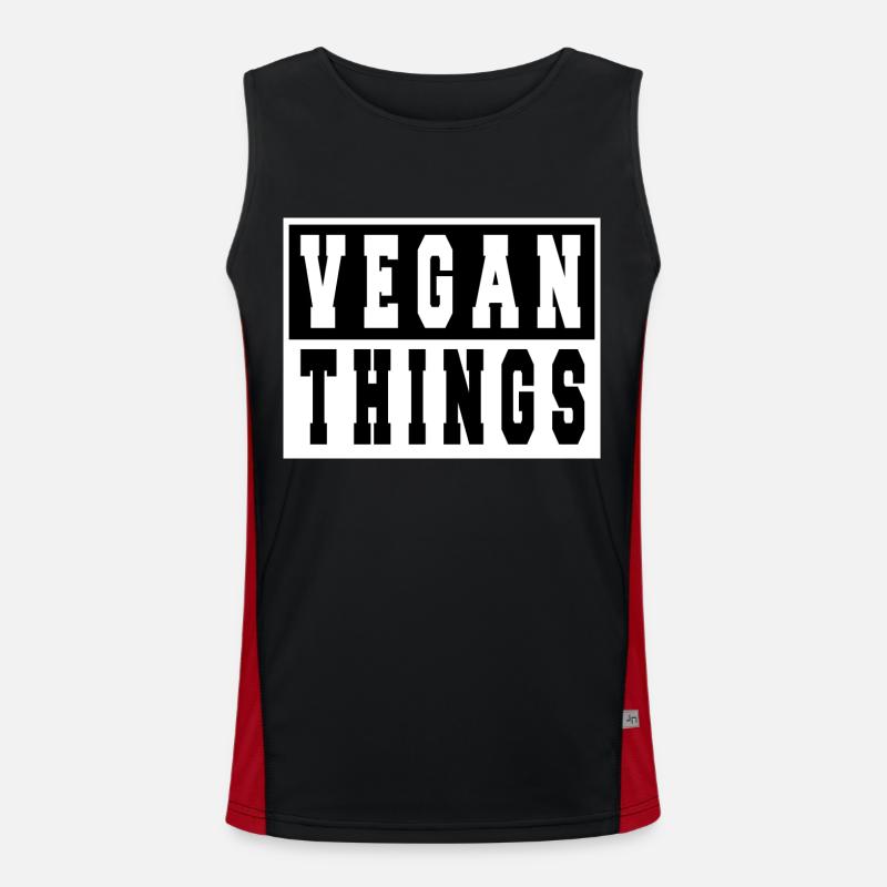 verjaardag cadeau idee plantaardig cadeau idee Functionele contrasterende tanktop voor mannen 