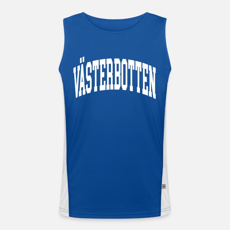 Västerbotten Men's Functional Contrast Tank Top 
