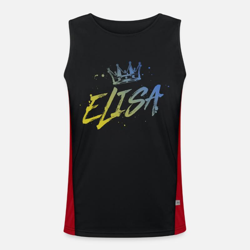 TEST ELISA Débardeur respirant contrasté Homme 