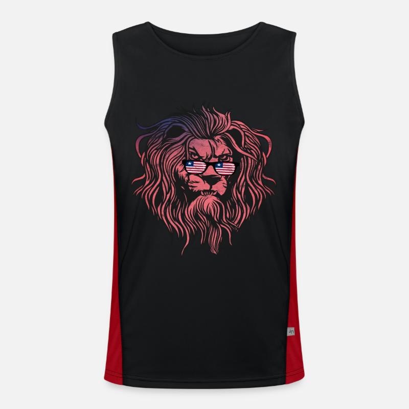Liberia Funktionelles Kontrast-Tank Top für Männer 