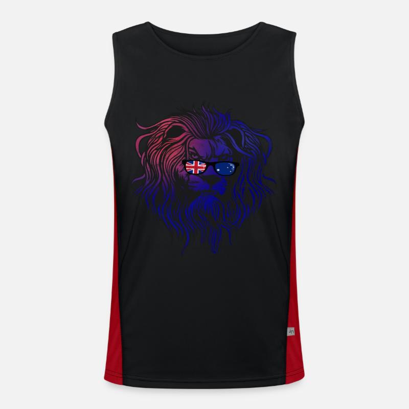 Australia Men's Functional Contrast Tank Top 