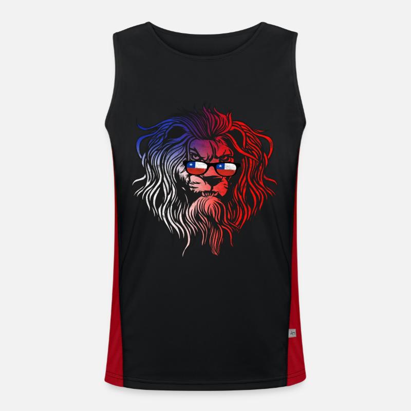 Chile Funktionelles Kontrast-Tank Top für Männer 