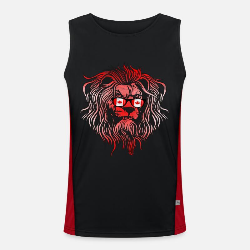 Kanada Funktionelles Kontrast-Tank Top für Männer 