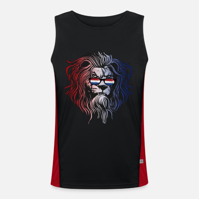 Netherlands Men's Functional Contrast Tank Top 